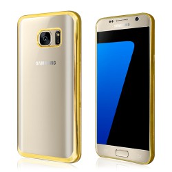 Galaxy S7 Gold Silikon TPU Hülle
