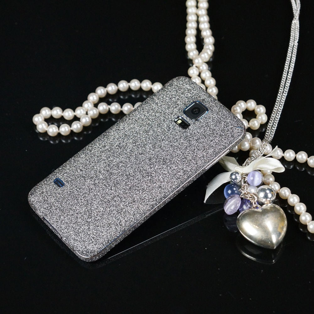 Galaxy s5 Black Bling Aufkleber Folie Sticker Skin