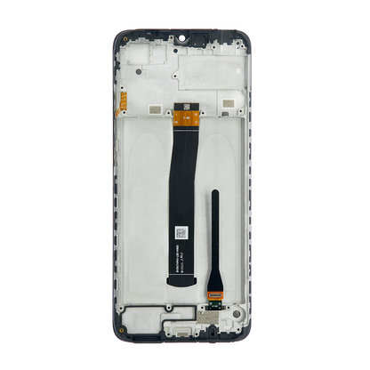 Xiaomi Redmi 10C Display und Digitizer mit Rahmen, Graphitgrau (OEM)