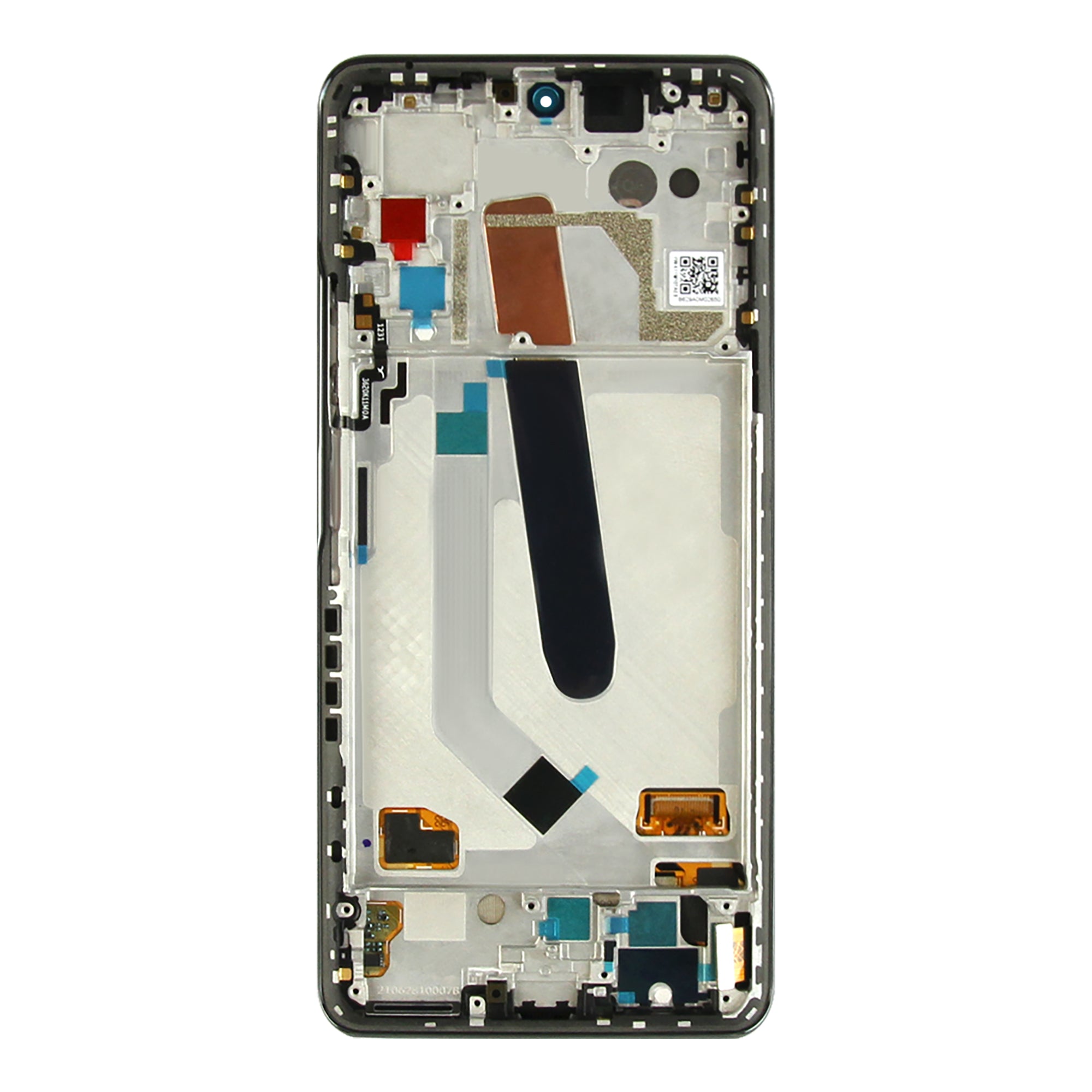Xiaomi Poco F3 Display und Digitizer mit Rahmen, Nachtschwarz (OEM)