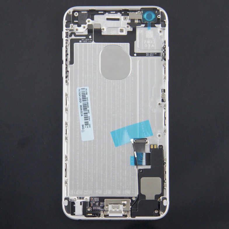 iPhone 6 Backcover Middle Frame Akkudeckel Grau (Vormontiert!)