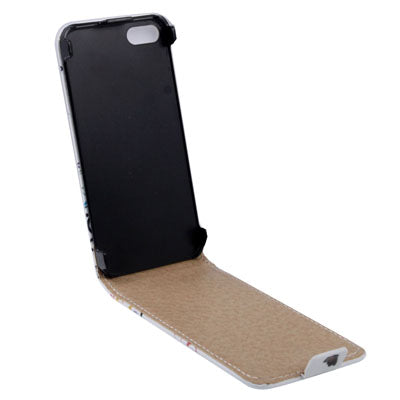 Butterfly Hell Flip Leder Etui Tasche iPhone 5 / 5S