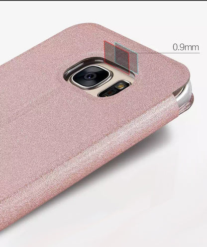 Samsung Galaxy S7 Etui Case Dünn Rosa