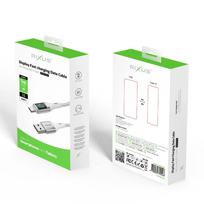 Rixus RXHC140 140W GaN-Technologie 3-Ausgang Schnellladegerät-Adapter – Weiß