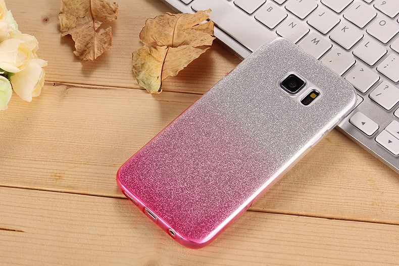 Ultra dünne weiche TPU Silikon Abdeckung Galaxy S7 mit Verlauf