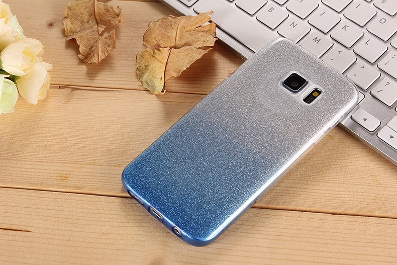 Ultra dünne weiche TPU Silikon Abdeckung Galaxy S7 mit Verlauf