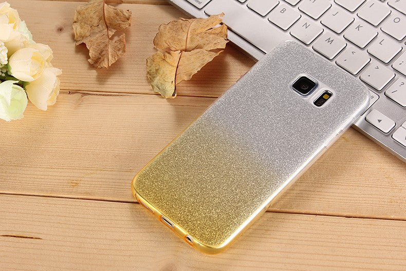 Ultra dünne weiche TPU Silikon Abdeckung Galaxy S7 mit Verlauf