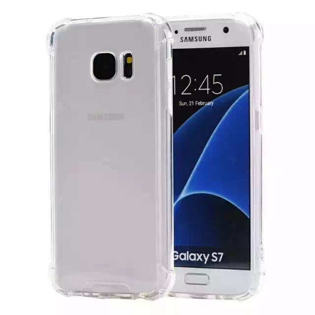 Clear shock proof Cover Galaxy S7 Transparent