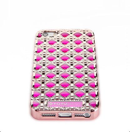 Edle 3D Hülle für das iPhone SE Pink