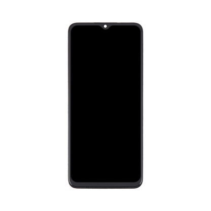 Oppo A77 4G, A57S, OnePlus Nord N20 SE Display und Digitizer mit Rahmen, Schwarz (OEM)