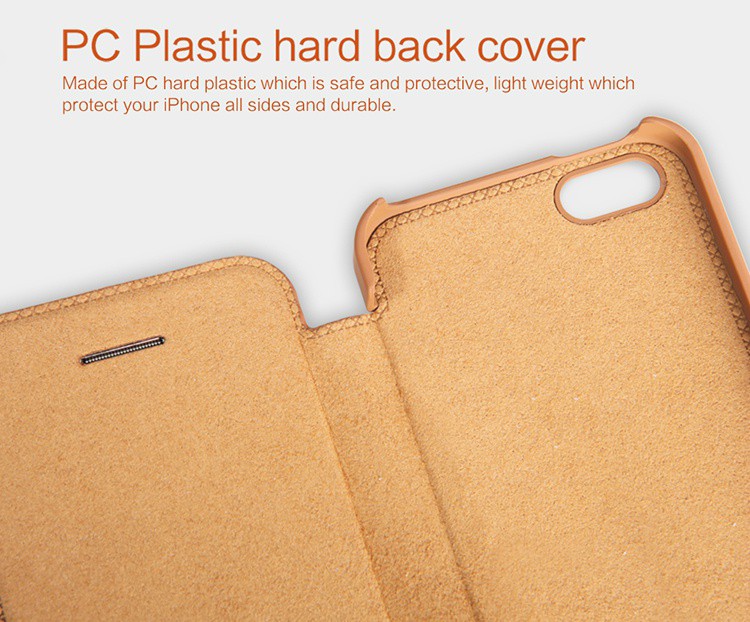 Nillkin Book Ledertasche iphone SE 5S 5