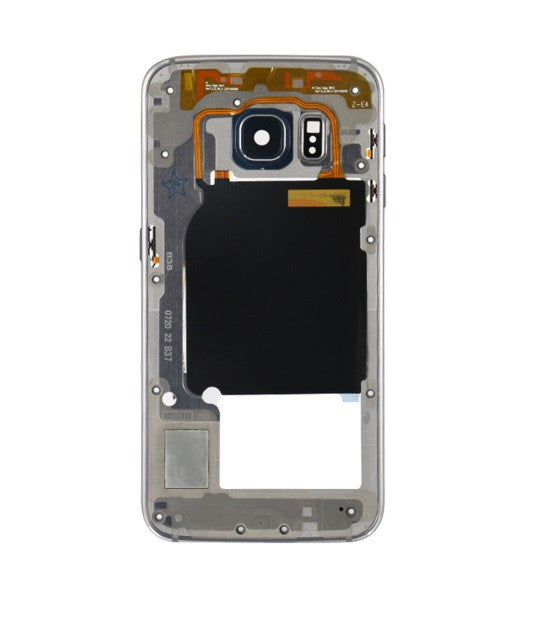 Mittelrahmen Gehäuse Frame Housing Blau Galaxy S6 Edge G925F
