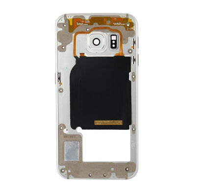 Mittelrahmen Gehäuse Frame Housing Weiss Galaxy S6 Edge G925F