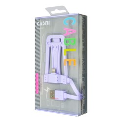 Datenkabel Micro USB mit Standfunktion Türkis