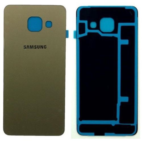 Akkudeckel Glas Gold Galaxy A3 2016