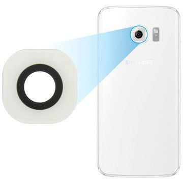 Kamera Linse für Samsung Galaxy S6 Edge - Weiss