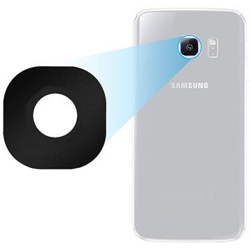 Kamera Linse für Samsung Galaxy S6 Edge - Schwarz