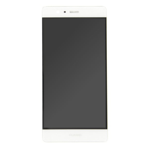 Huawei Ascend P9 LCD Display Touchscreen mit Rahmen Weiss