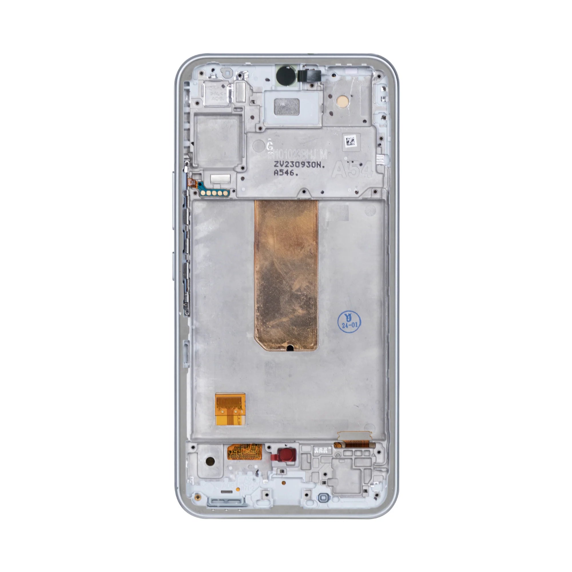 Samsung Galaxy A54 5G Soft-OLED Display – Weiss (mit Rahmen) - Phonebazaar