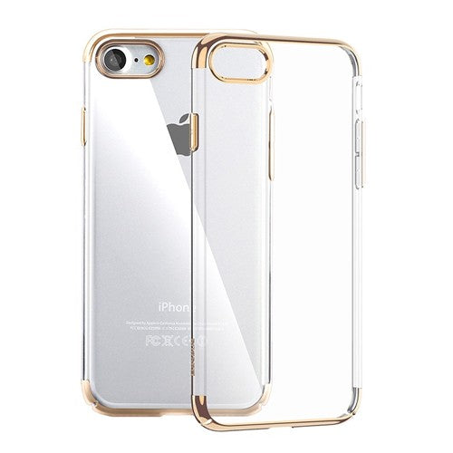 Silikon Shining Case für iPhone 7 Gold