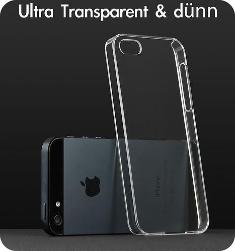 Transparent Crystal Hard Case Cover Schutzhülle iPhone 5 / 5S /