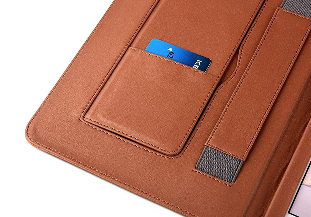 Luxus Leder Smart Case iPad Mini 1 / 2 / 3 Schwarz
