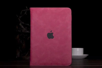 Luxus Leder Smart Case iPad Mini 1 / 2 / 3 Elegant pink