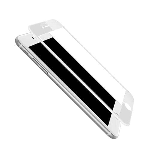 Baseus Fullcover Tempered Glas iPhone 7 Weiss