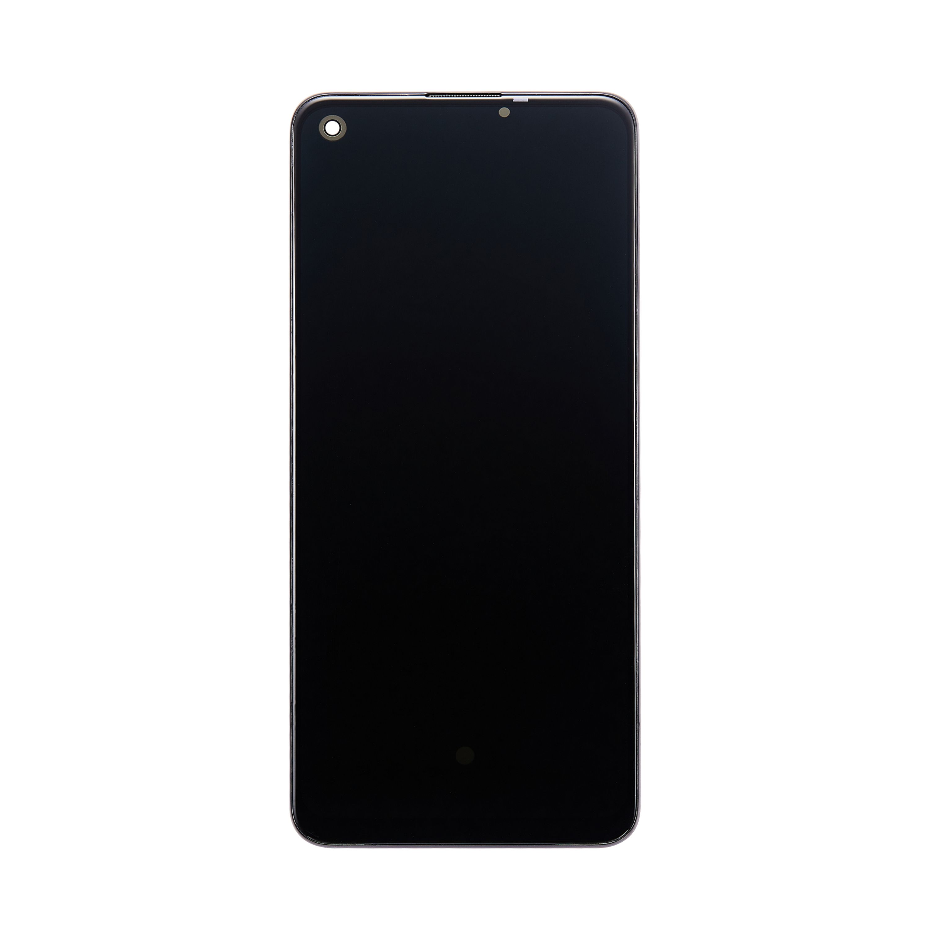 Oppo A74 4G Display und Digitizer mit Rahmen Prism Black OEM