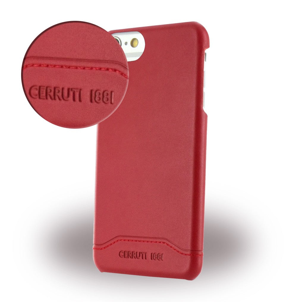 Cerruti 1881 Smooth Split - Kunstleder Hardcase iPhone 7