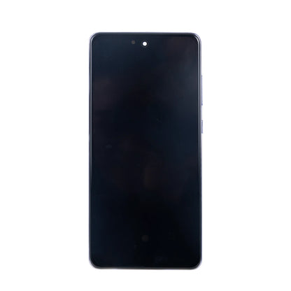 Samsung Galaxy A72 Soft OLED Display Lila (mit Rahmen)