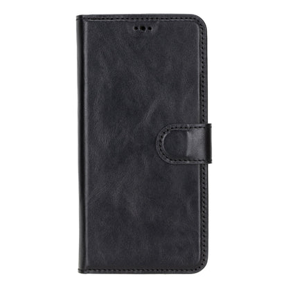 Echtleder-Wallet-Hülle (Samsung Galaxy S25 Plus) - Phonebazaar