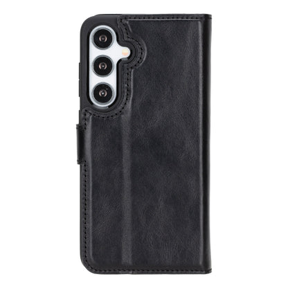 Echtleder-Wallet-Hülle (Samsung Galaxy S25 Plus) - Phonebazaar