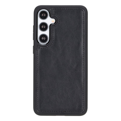 Echtleder-Wallet-Hülle (Samsung Galaxy S25 Plus) - Phonebazaar