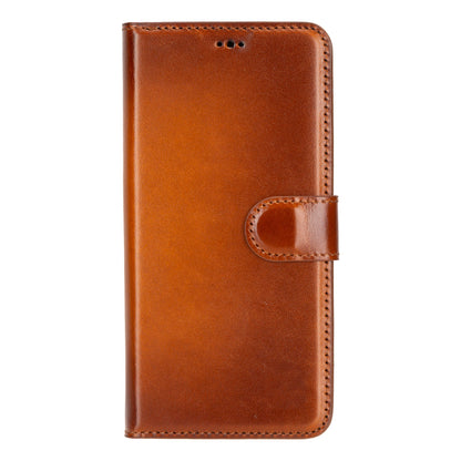 Echtleder-Wallet-Hülle (Samsung Galaxy S25 Plus) - Phonebazaar