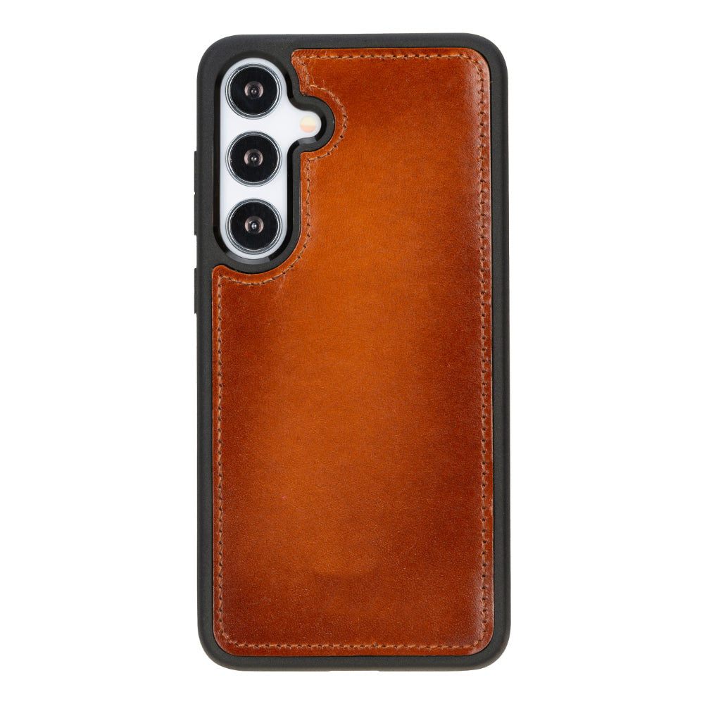Echtleder-Wallet-Hülle (Samsung Galaxy S25 Plus) - Phonebazaar
