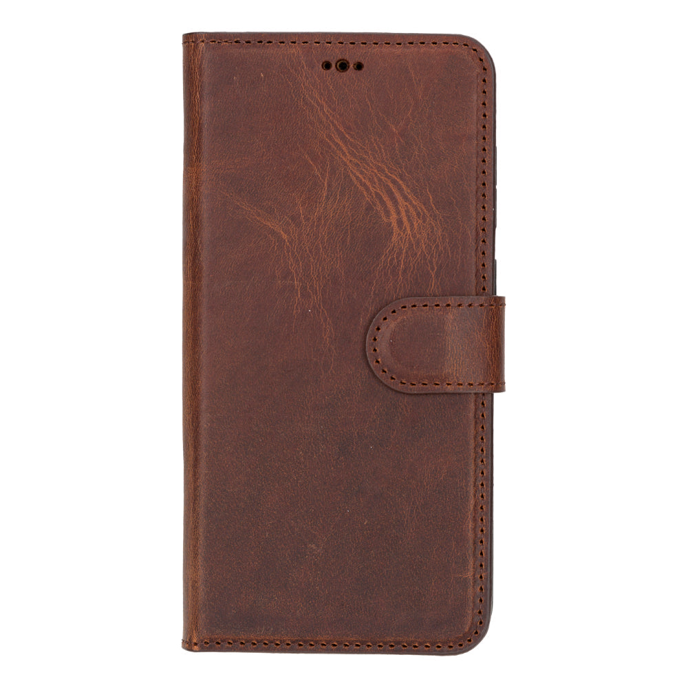Echtleder-Wallet-Hülle (Samsung Galaxy S25 Plus) - Phonebazaar