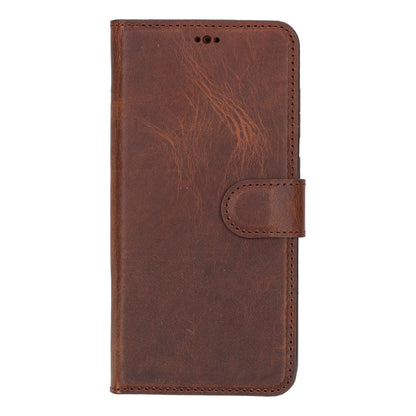 Echtleder-Wallet-Hülle (Samsung Galaxy S25 Plus) - Phonebazaar