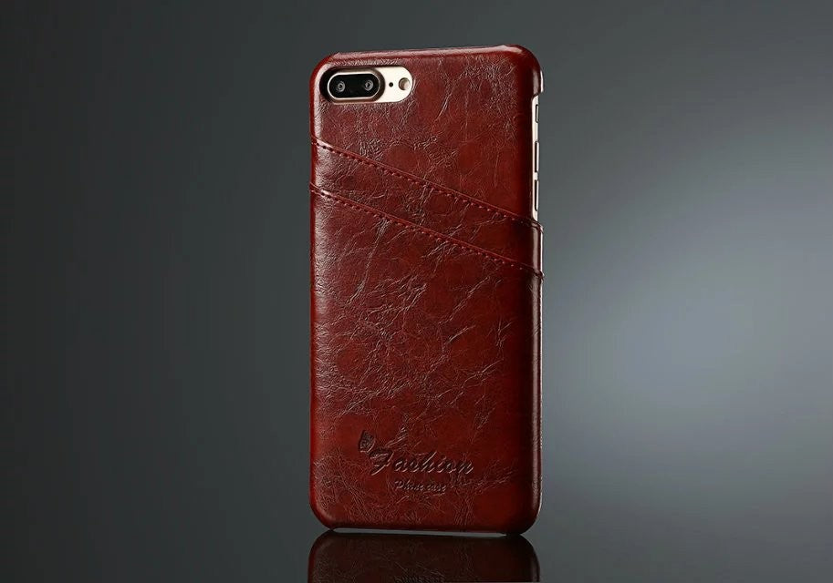 Retro Leder Hüllen Tasche iPhone 7 Plus