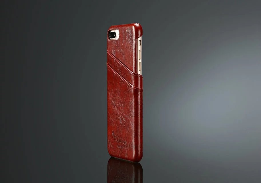 Retro Leder Hüllen Tasche iPhone 7 Plus
