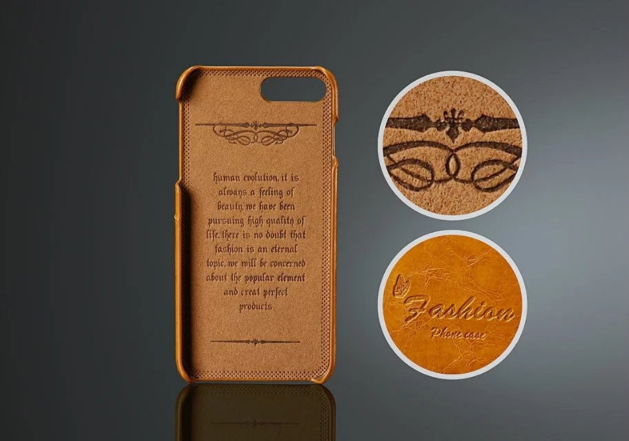 Retro Leder Hüllen Tasche iPhone 7 Plus