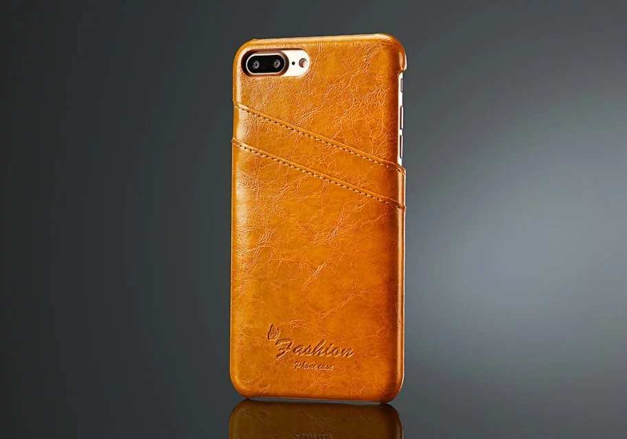 Retro Leder Hüllen Tasche iPhone 7 Plus