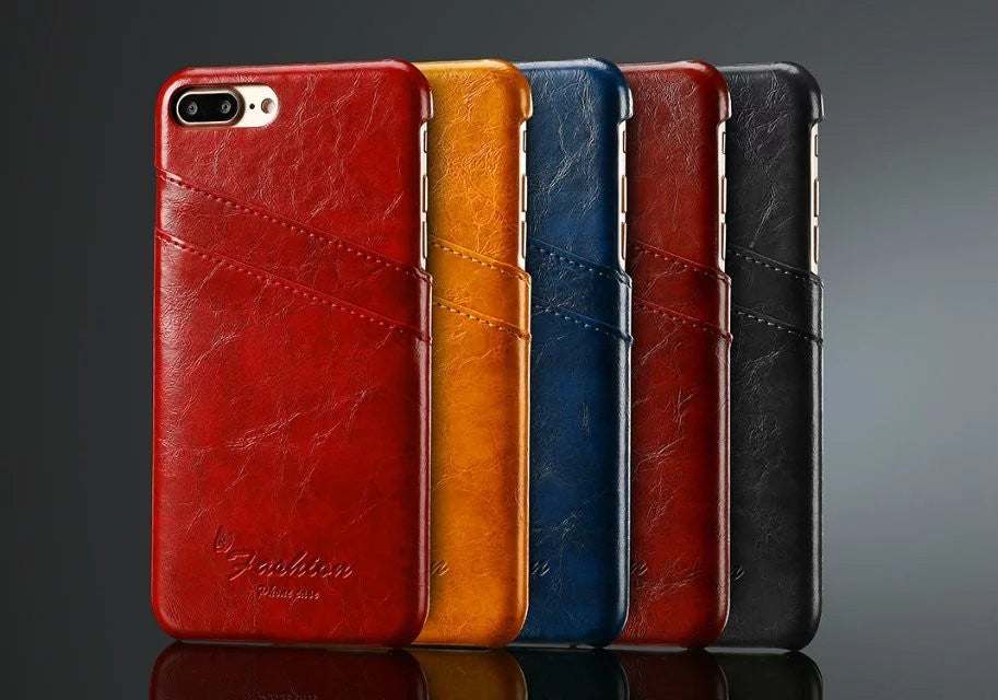 Retro Leder Hüllen Tasche iPhone 7 Plus