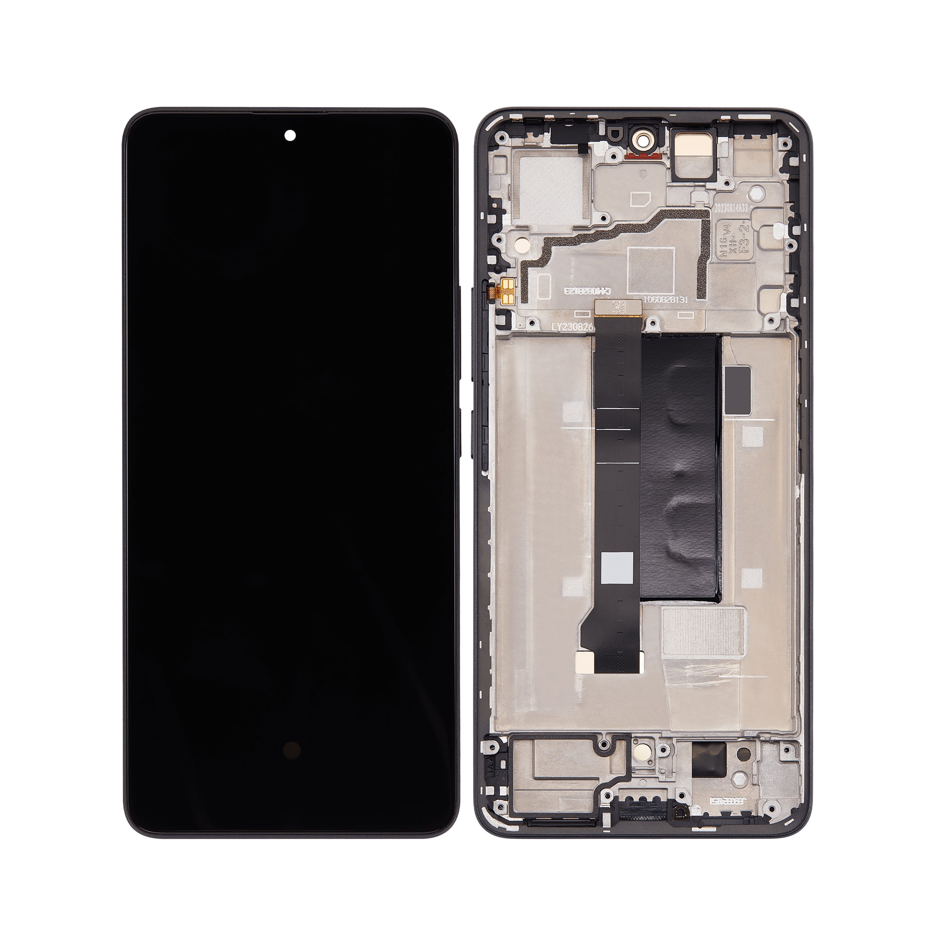 Xiaomi Redmi Note 13 Pro 5G Display und Digitizer mit Rahmen, Schwarz, OEM