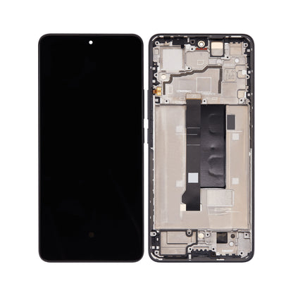 Xiaomi Redmi Note 13 Pro 5G Display und Digitizer mit Rahmen, Schwarz, OEM