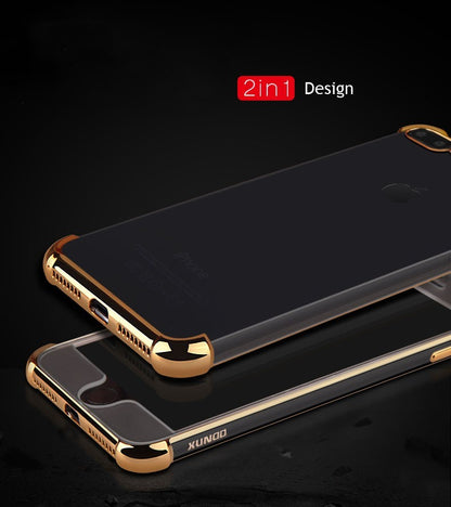 Exklusive Schutz Hülle iPhone 7 Gold