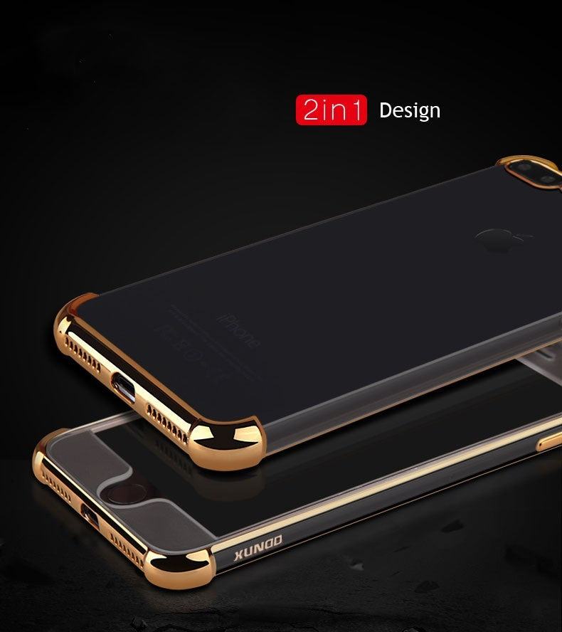 Exklusive Schutz Hülle iPhone 7 Gold