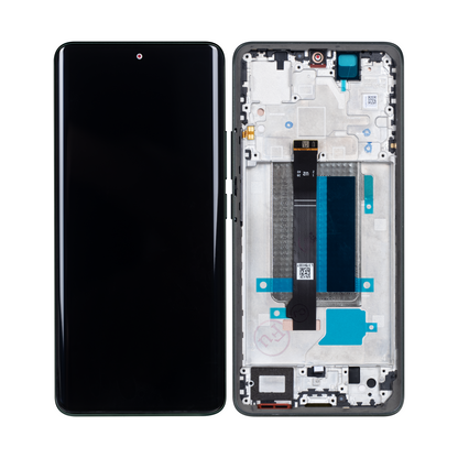 Xiaomi Redmi Note 13 Pro Plus 5G Display und Digitizer mit Rahmen, Camouflage Grün (OEM)
