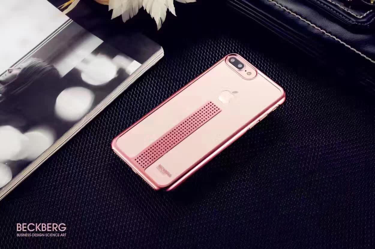 Edle Bling Hülle für iPhone 7 Rosa