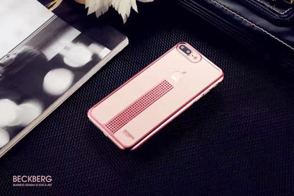 Edle Bling Hülle für iPhone 7 Rosa